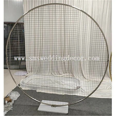round ring arch backdrop