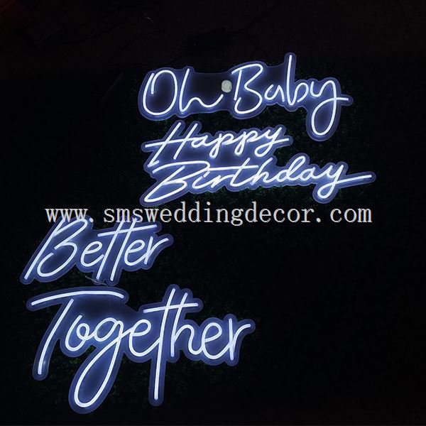 neon sign better together