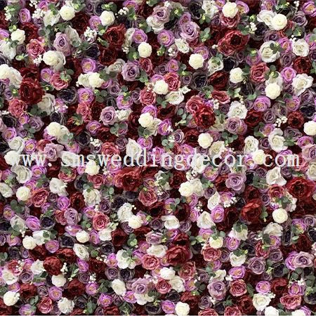 christmas flower wall