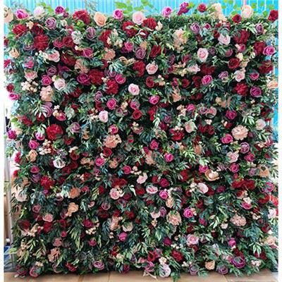 Dirbtinių gėlių dekoravimo fonas