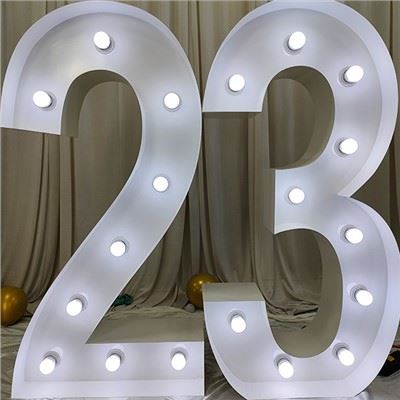 Metaliniai palapinės numeriai