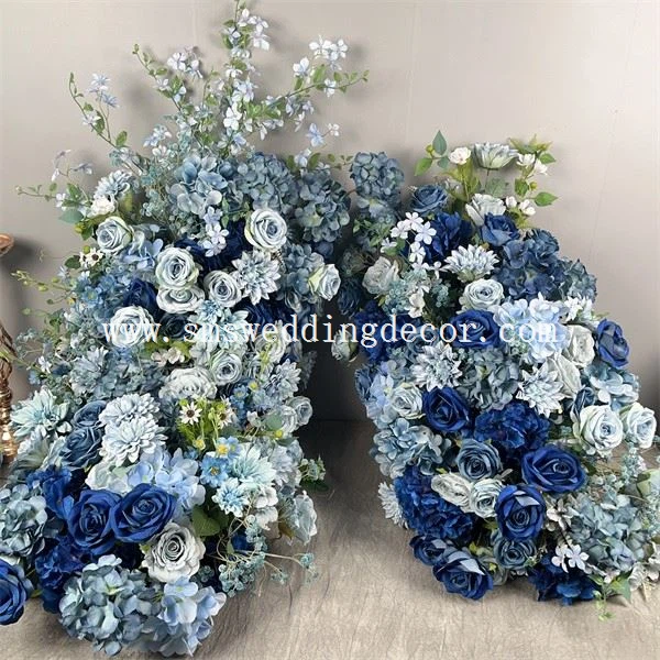 bridal table flower runner