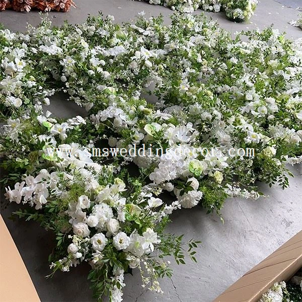 rustic wedding arbor flowers